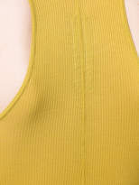 Thumbnail for your product : Rick Owens curved hem tank top