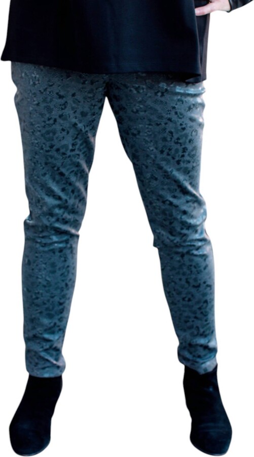 Isle Narrative Pants In Teal