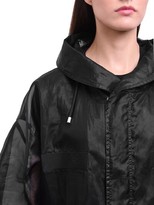 Thumbnail for your product : Mr & Mrs Italy Long Tech Organza Sheer Parka Coat