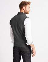 Thumbnail for your product : Marks and Spencer Merino Wool Blend Textured Gilet