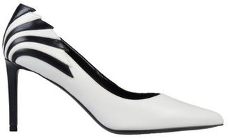 celine white pumps