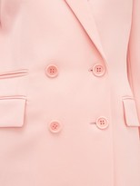 Thumbnail for your product : Racil Archie Double-breasted Wool-twill Jacket - Pink