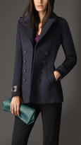 Thumbnail for your product : Burberry Tailored Wool Cashmere Pea Coat