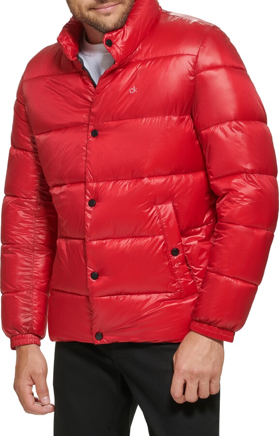 Supermarked Skim magnet Calvin Klein Quilted Jacket Men | ShopStyle