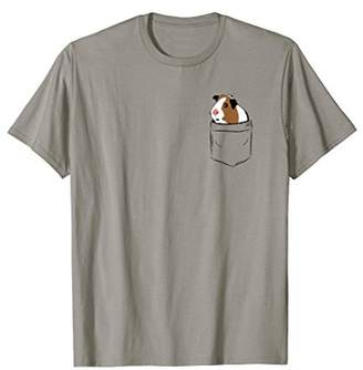 Guinea Pig In Pocket Funny T Shirt
