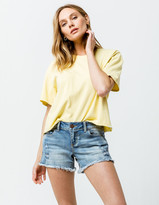 Thumbnail for your product : O'Neill Cody Black Womens Ripped Denim Shorts