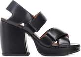 Thumbnail for your product : Kenzo Aori leather sandals