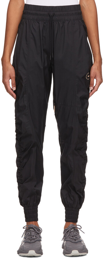 adidas by Stella McCartney Black Recycled Ripstop Track Pants - ShopStyle
