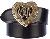 Thumbnail for your product : Moschino Leather Belt