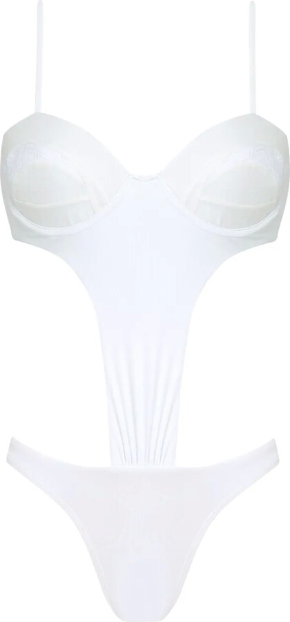 AMIR SLAMA Cut-Out Swimsuit