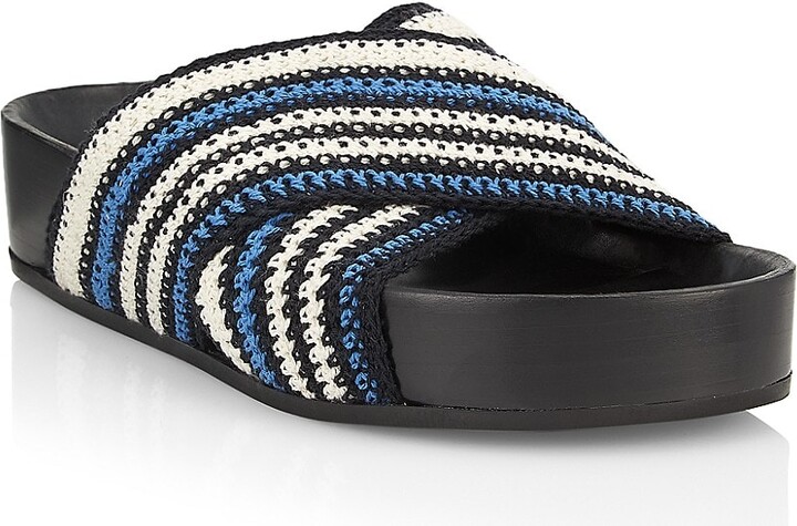 criss cross pool slides