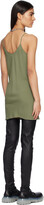 Thumbnail for your product : Rick Owens Green Slip Minidress
