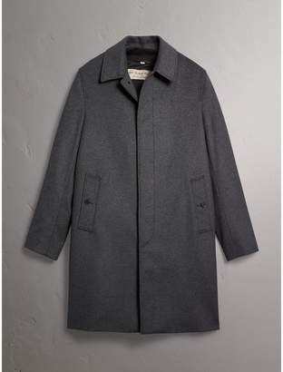 Burberry Wool Cashmere Blend Car Coat with Detachable Gilet