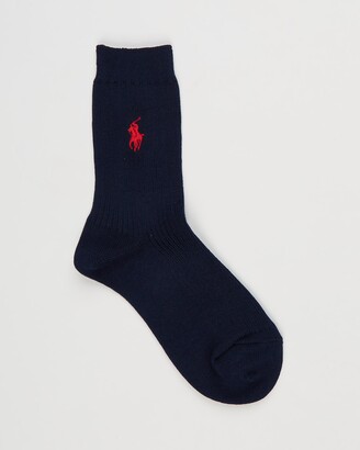 white polo socks