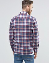 Thumbnail for your product : Penfield Redwater Check Button Shirt In Regular Fit Brushed Cotton
