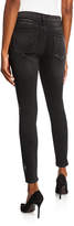 Thumbnail for your product : Hudson Nico Super Skinny Faded Embellished Jeans