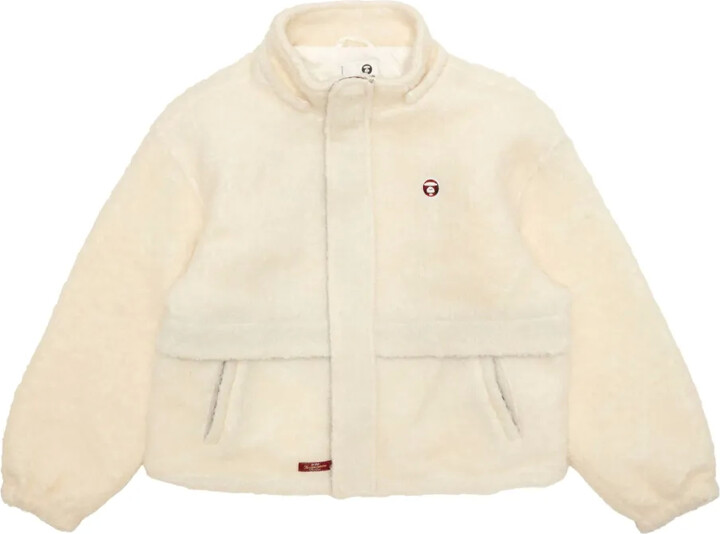 A Bathing Ape Hooded Embroidered Jacket