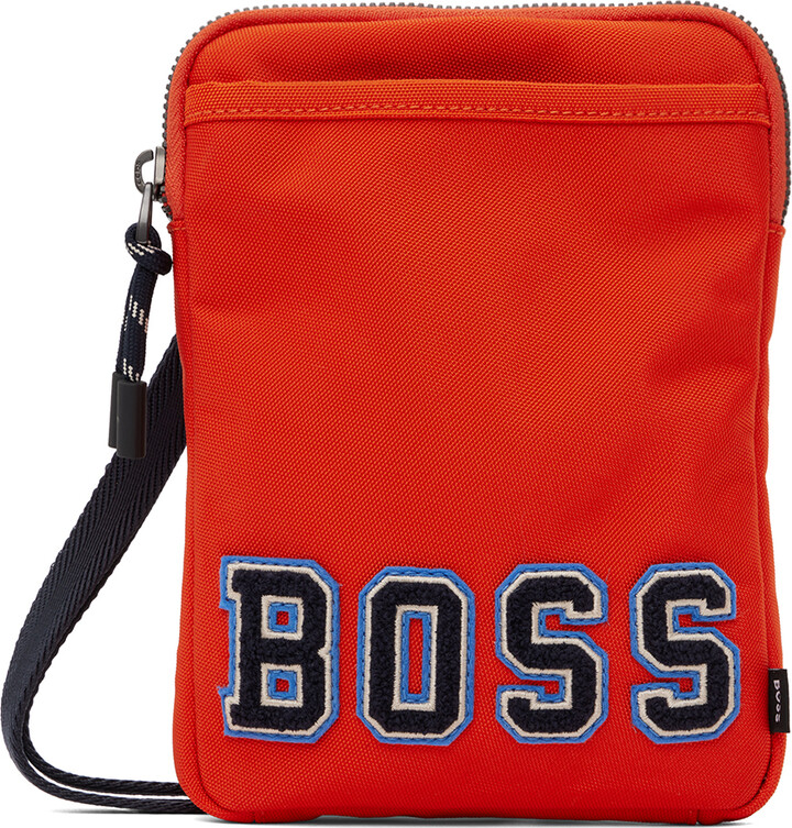 BOSS by HUGO BOSS Catch 2.0 Ds Logo Cross Body Bag in Black for Men