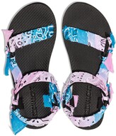 Thumbnail for your product : Arizona Love Bandana-Print Strappy Sandals