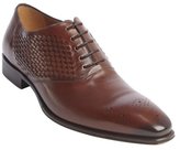 Thumbnail for your product : Mezlan cognac weaved leather 'Danza' oxfords