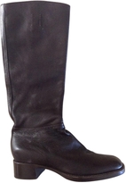 Thumbnail for your product : Prada Riding Style Boot,in Dark Brown.