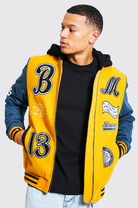 dark yellow denim jacket