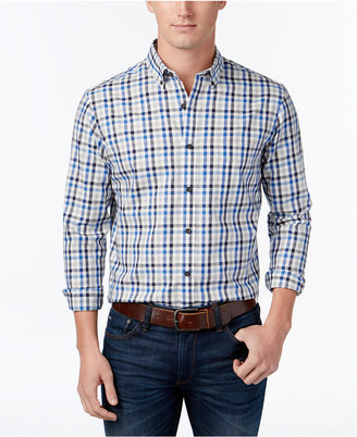 Club Room Men's Classic Fit Check Shirt, Only at Macy's
