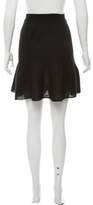 Thumbnail for your product : Rachel Comey Metallic Rib-Knit Mini Skirt