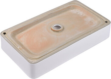 Aquaterior 23"x13" Rectangle Bathroom Vessel Sink w/Pop Up Drain Above Counter Ceramic Bathroom Sink