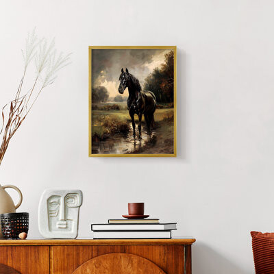 Loon Peak ANIMALS Series CCCXXI -Premium Framed Print -Ready to Hang - No Nails Required