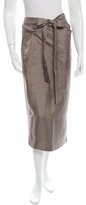 Thumbnail for your product : Pauw Silk Wrap Skirt