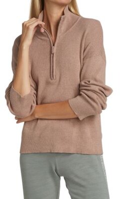 Monrow Half-Zip Sweater - ShopStyle
