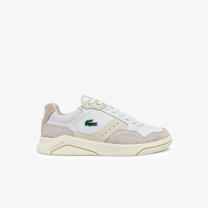Lacoste Women's Game Advance Luxe Leather and Suede Sneakers - ShopStyle