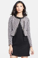 Thumbnail for your product : Mcginn 'Lisette' Cropped Tweed Jacket