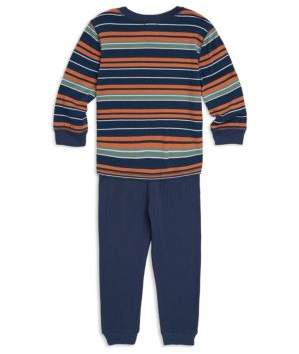 Splendid Little Boy's Two-Piece Striped Jersey & Elasticized Pants Set