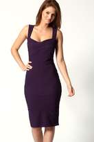 Thumbnail for your product : boohoo Rosie Panelled Bodycon Midi Dress