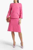 Thumbnail for your product : Jane Lizzie wool-crepe skirt