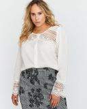 Thumbnail for your product : Essential Long Sleeve V-Neck Top with Lace-Up - L&L