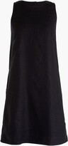 Thumbnail for your product : J.Crew Button-back shift dress in beauchamps linen