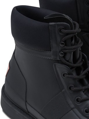 Hunter Insulated Commando Ankle Boot - Black