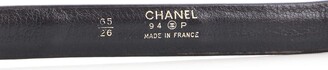 Chanel Vintage Multi CC Chain Buckle Belt Leather Thin 65