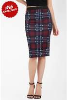 Thumbnail for your product : Select Fashion Fashion Womens Multi New Large Check Midi Skirt - size 6