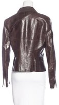 Thumbnail for your product : Chanel Distressed Leather Jacket