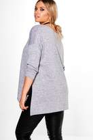 Thumbnail for your product : boohoo Plus Lace Detail Jumper