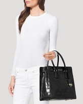 Thumbnail for your product : MICHAEL Michael Kors Tote - Dillon Large Croc-Embossed