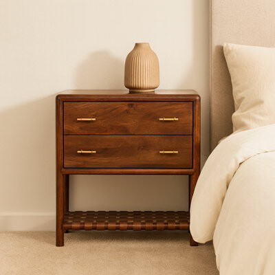 Artisan Furniture Regency Woven 2-Drawer Nightstand