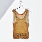 Thumbnail for your product : Tommy Hilfiger Metallic Fringe Tank Top