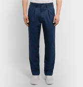 Thumbnail for your product : Norse Projects Sten Pleated Cotton Trousers
