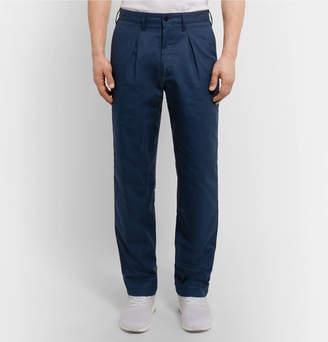 Norse Projects Sten Pleated Cotton Trousers