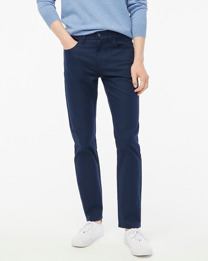 J.Crew Factory Slim-fit five-pocket tech pant